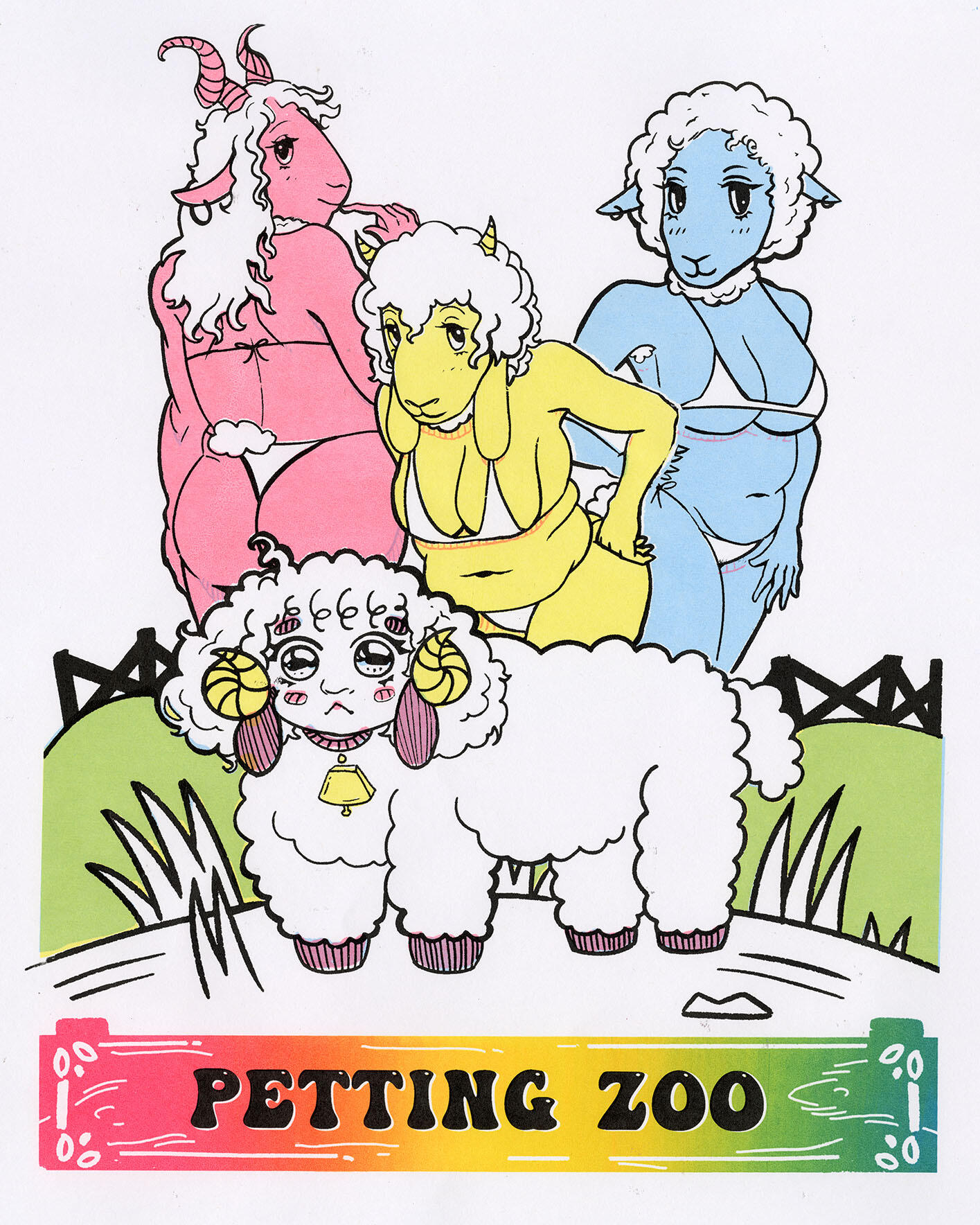 Petting Zoo Silkscreen 2022